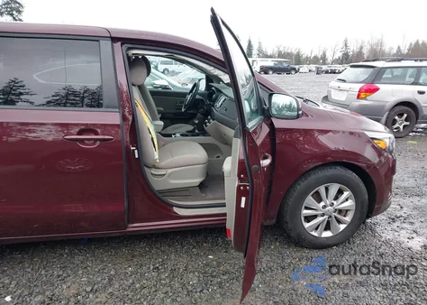 2018 Kia Sedona Lx z USA, uszkodzony, nr VIN KNDMB5C12J6394192